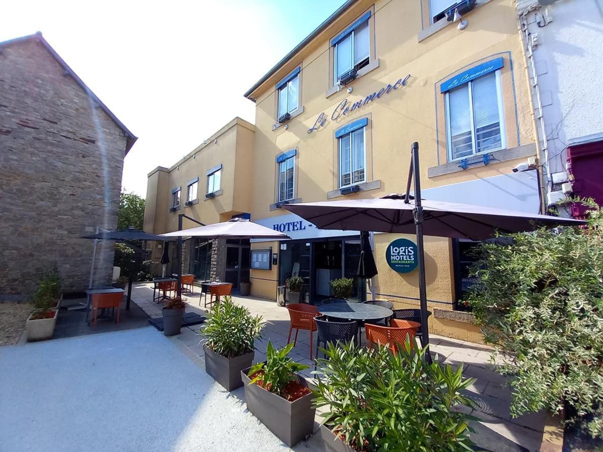 Logis Hotel Restaurant Le Commerce Guichen Dış mekan fotoğraf